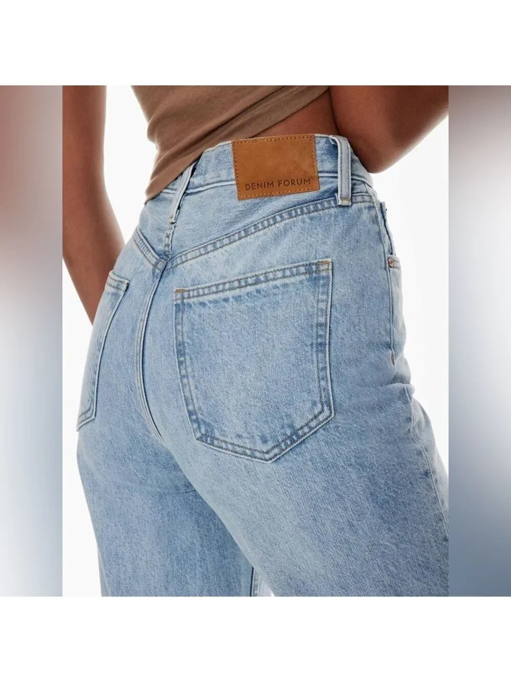 Denim Forum by Aritzia jeans-The Boyfriend High Rise Loose size 28-Retail $110 - Picture 2 of 12